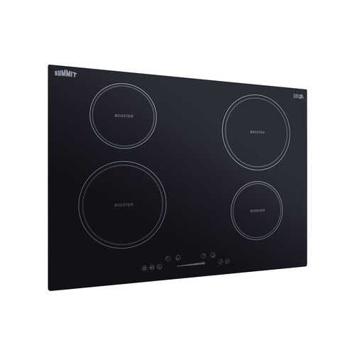 Summit 30" Wide 208-240V 4-Zone Induction Cooktop (SINC4B301B) view 2
