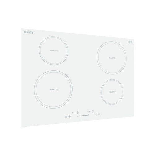 Summit 30" Wide 208-240V 4-Zone Induction Cooktop (SINC4B302W) view 2