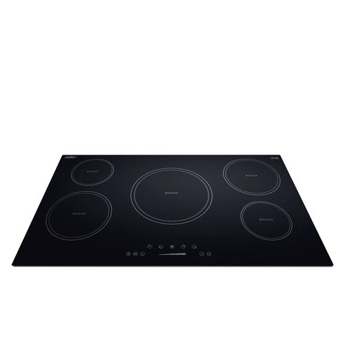 Summit 36" Wide 208-240V 5-Zone Induction Cooktop (SINC5B36B) view 4
