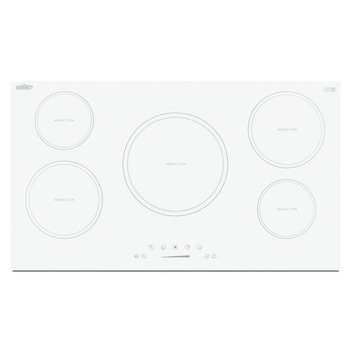 Summit 36" Wide 208-240V 5-Zone Induction Cooktop (SINC5B36W)