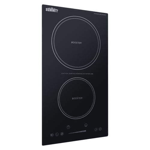 Summit 12" Wide 208-240V 2-Zone Induction Cooktop With Safety Shutoff (SINCH230V2B) view 2