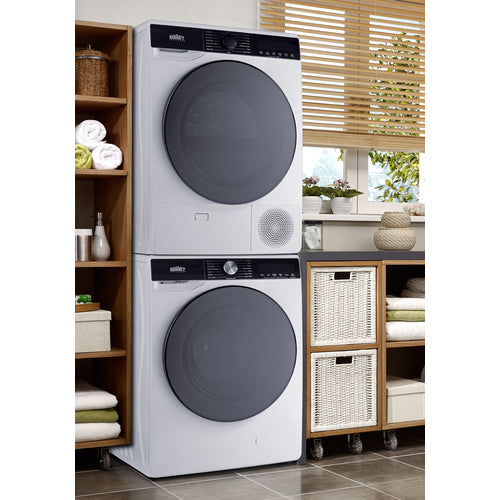 Summit Washer/Heat Pump Dryer Combination (SLS3434W) view 3