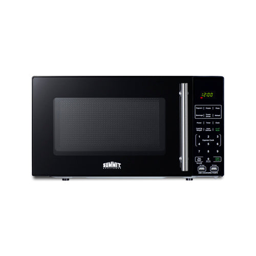 Summit Compact Microwave with USB Ports and Allocator (SM903BSA1)