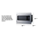 Summit 27" Wide Built-In Microwave (Trim Kit Included) (SMBI27TK27) view 4