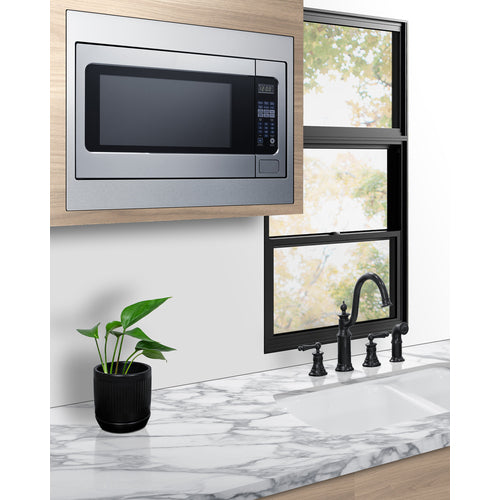 Summit 27" Wide Built-In Microwave (Trim Kit Included) (SMBI27TK27) view 3