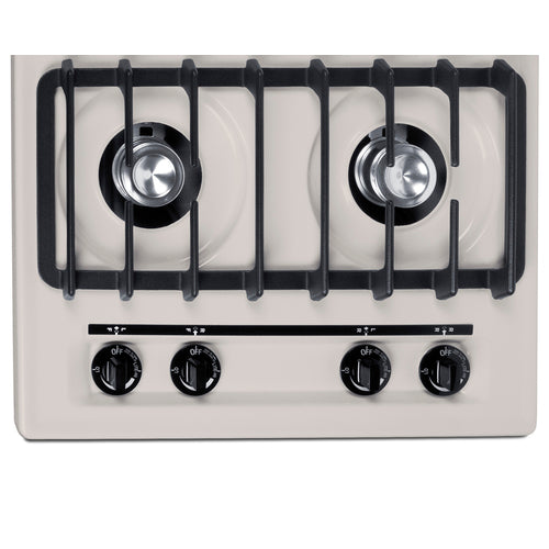 Summit 24" Wide 4-Burner Gas Cooktop (SNL033I) view 3