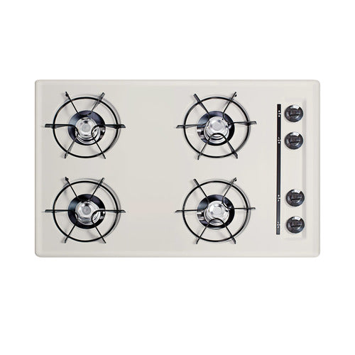 Summit 30" Wide 4-Burner Gas Cooktop (SNL05P)