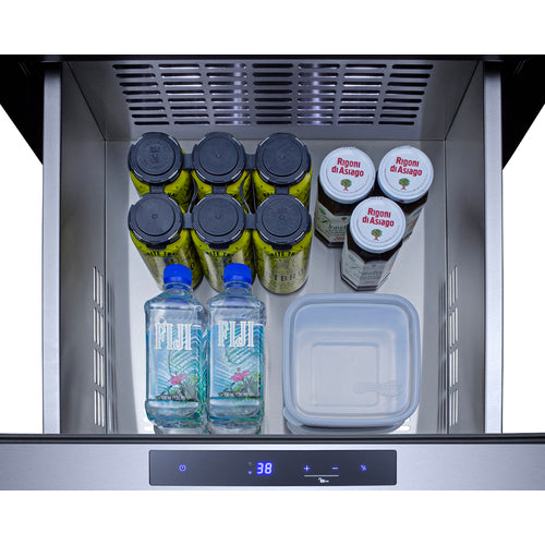 Summit 24" Wide Built-In 3-Drawer All-Refrigerator (SP6DS3D) view 4