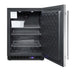 Summit 24" Wide Outdoor All-Freezer With Icemaker — Left Hand Door hinge (SPFF51OSCSSIMLHD) view 2