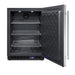 Summit 24" Wide Outdoor All-Freezer — Left Hand Door hinge (SPFF51OSLHD) view 3