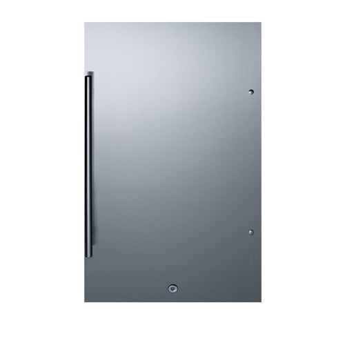 Summit Shallow Depth Outdoor Built-In All-Refrigerator — Left Hand Door hinge (SPR196OSLHD)