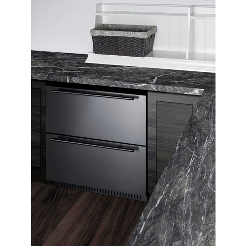 Summit 27" Wide 2-Drawer All-Refrigerator, ADA Compliant (SPR275OS2DCSSADA) view 2