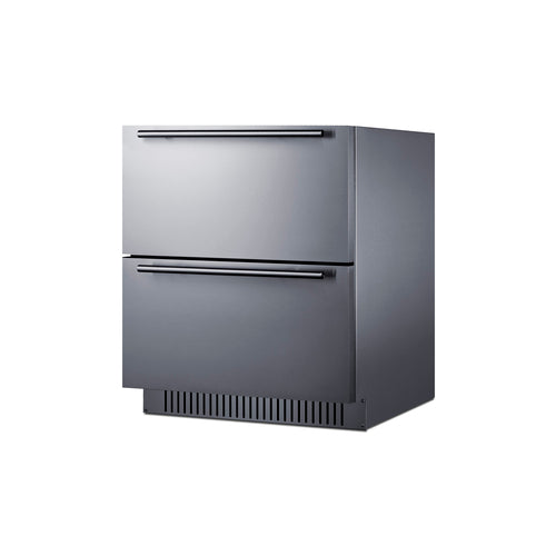 Summit 27" Wide 2-Drawer All-Refrigerator (SPR275OS2DCSS) view 2