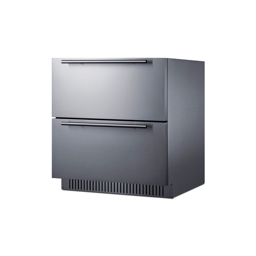 Summit 30" Wide 2-Drawer All-Refrigerator, ADA Compliant (SPR3032DCSSADA)