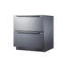 Summit 30" Wide 2-Drawer All-Refrigerator, ADA Compliant (SPR3032DCSSADA)