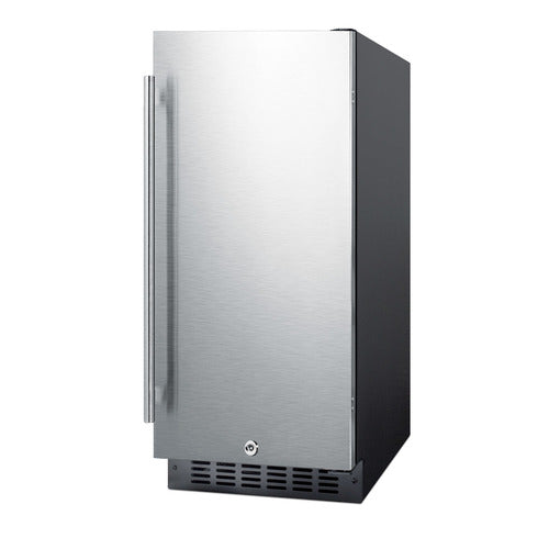 Summit 15" Wide Outdoor All-Refrigerator — Left Hand Door hinge (SPR316OSLHD) view 2