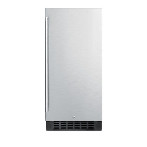 Summit 15" Wide Outdoor All-Refrigerator — Left Hand Door hinge (SPR316OSLHD)