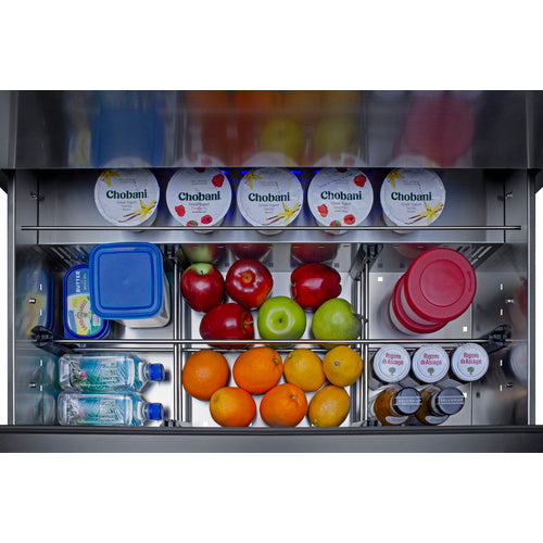 Summit 36" Wide 2-Drawer All-Refrigerator (SPR36332D) view 6