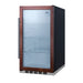 Summit Shallow Depth Indoor/Outdoor Beverage Cooler — Left Hand Door hinge (SPR489OSPNRLHD) view 2