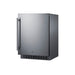 Summit 24" Wide Outdoor All-Refrigerator, ADA Compliant — Left Hand Door hinge (SPR618OSADALHD) view 2