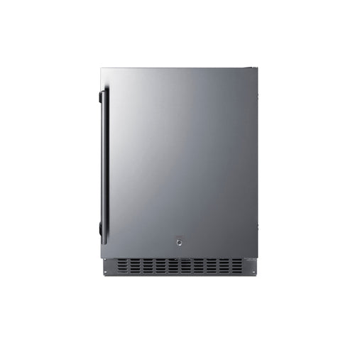 Summit 24" Wide Outdoor All-Refrigerator, ADA Compliant — Left Hand Door hinge (SPR618OSADALHD)