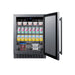 Summit 24" Wide Outdoor All-Refrigerator, ADA Compliant — Left Hand Door hinge (SPR618OSADALHD) view 4