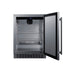 Summit 24" Wide Built-In All-Refrigerator, ADA Compliant — Left Hand Door hinge (ASDS2413CSSLHD) view 3