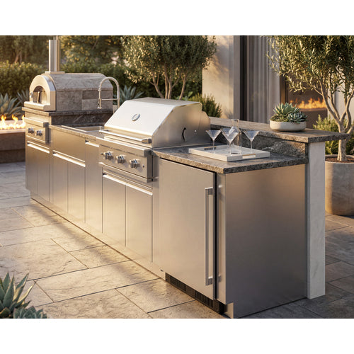 Summit 21" Wide Outdoor All-Refrigerator, ADA Compliant (SPR621OSLHD) view 3