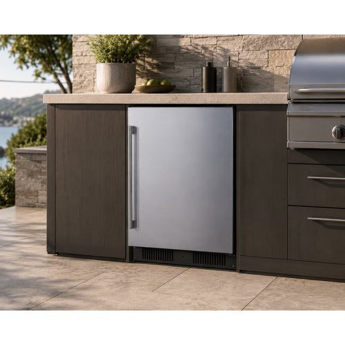 Summit 21" Wide Outdoor All-Refrigerator, ADA Compliant (SPR621OS) view 2