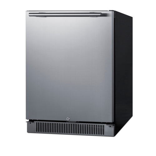 Summit 24" Wide Built-In Outdoor All-Refrigerator — Left Hand Door hinge (SPR623OSLHD) view 2