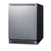 Summit 24" Wide Built-In Outdoor All-Refrigerator — Left Hand Door hinge (SPR623OSLHD) view 2