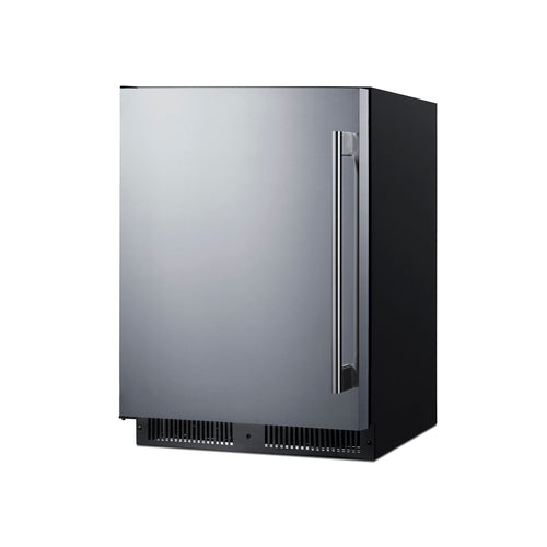 Summit 24" Wide Outdoor All-Refrigerator, ADA Compliant (SPR624OSLHD) view 4