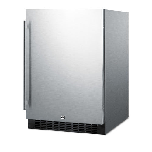 Summit 24" Wide Outdoor All-Refrigerator — Left Hand Door hinge (SPR627OSCSSLHD) view 2