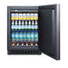 Summit 24" Wide Outdoor All-Refrigerator (Panel Not Included) — Left Hand Door hinge (SPR627OSIFLHD) view 5