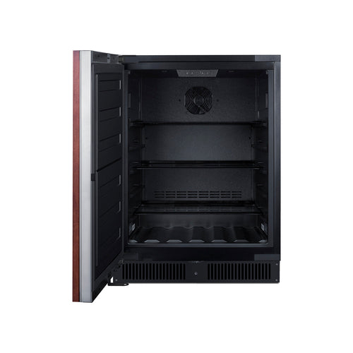 Summit 24" Wide Outdoor All-Refrigerator (Panel Not Included) (SPR627OSPNRLHD) view 4