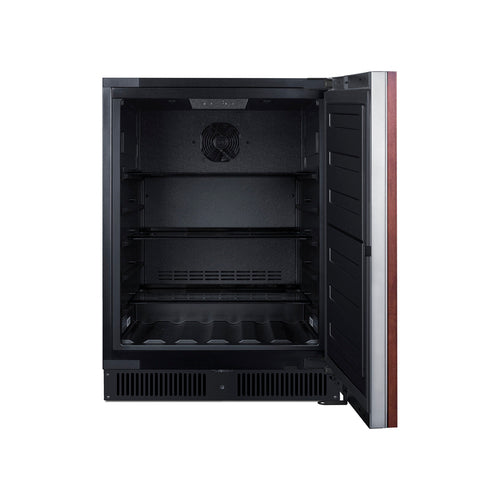 Summit 24" Wide Outdoor All-Refrigerator (Panel Not Included) (SPR627OSPNR) view 3