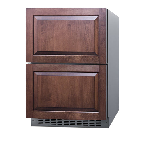 Summit 24" Wide 2-Drawer Refrigerator-Freezer (SPRF34D) view 4