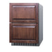Summit 24" Wide 2-Drawer Refrigerator-Freezer (SPRF34D) view 4