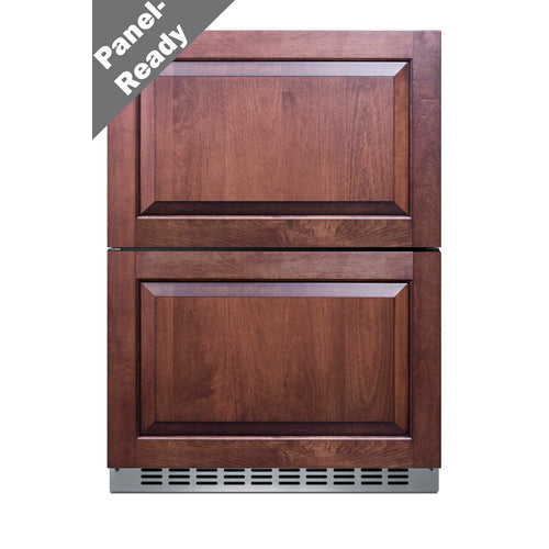 Summit 24" Wide 2-Drawer Refrigerator-Freezer (SPRF34D)
