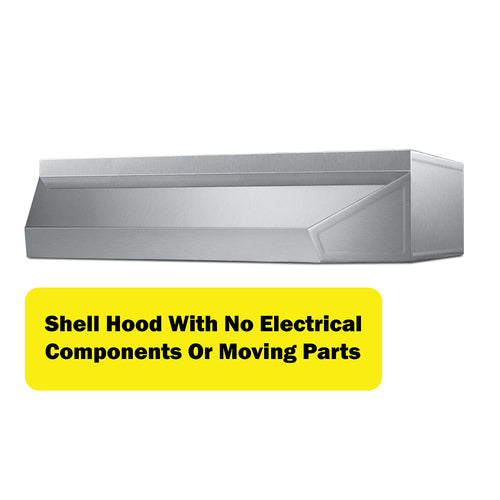 Summit 20" Shell Hood (HSHELL20PL) view 2