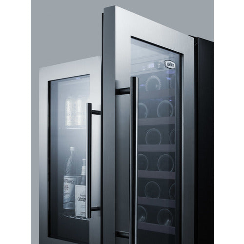 Summit 30" Wide Built-In Wine/Beverage Center (SWBV3067B) view 5