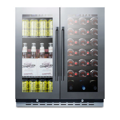 Summit 30" Wide Built-In Wine/Beverage Center (SWBV3067B) view 4