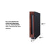 Summit 6" Wide Built-In Wine Cellar (Panel Not Included) (SWC008PNRLHD) view 3