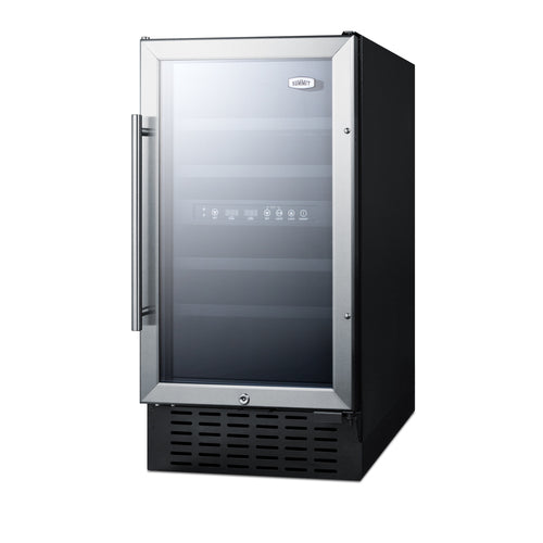 Summit 18" Wide Built-In Wine Cellar, ADA Compliant (SWC182ZADA) view 2