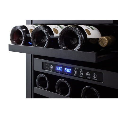 Summit 18" Wide Built-In Wine Cellar, ADA Compliant (SWC182ZCSSADA) view 5