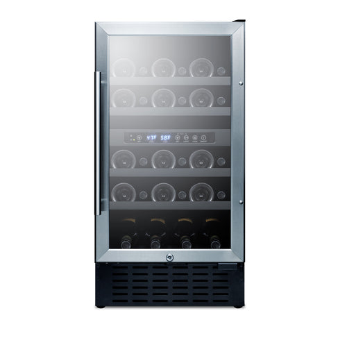 Summit 18" Wide Built-In Wine Cellar, ADA Compliant (SWC182ZCSSADA) view 3