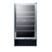 Summit 18" Wide Built-In Wine Cellar — Left Hand Door hinge (SWC182ZLHD)