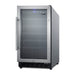 Summit 18" Wide Built-In Wine Cellar, ADA Compliant — Left Hand Door hinge (SWC1840BCSSADALHD) view 5