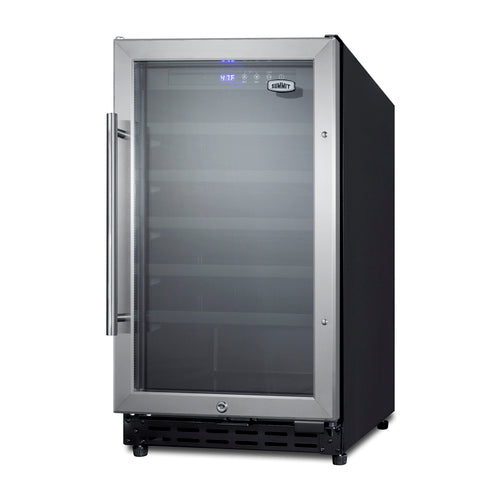 Summit 18" Wide Built-In Wine Cellar, ADA Compliant — Left Hand Door hinge (SWC1840BADALHD) view 4