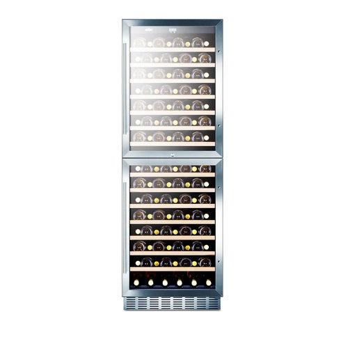 Summit 24" Wide Wine Cellar — Left Hand Door hinge (SWC1875BCSSLHD) view 2
